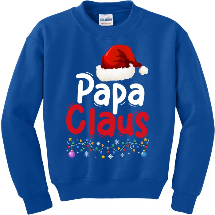 Matching Family Christmas Pajama Papa Santa Claus Costume Gift Kids Sweatshirt