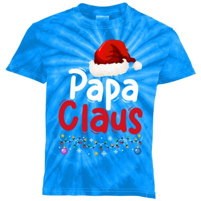 Matching Family Christmas Pajama Papa Santa Claus Costume Gift Kids Tie-Dye T-Shirt