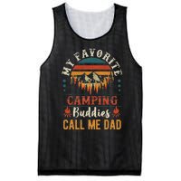 My Favorite Camping Buddies Call Me Dad Funny Father Sayings Mesh Reversible Basketball Jersey Tank