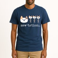 Mewtation Funny Cat Science Dna Cells Biology Teacher Tall T-Shirt