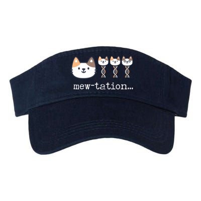 Mewtation Funny Cat Science Dna Cells Biology Teacher Visor
