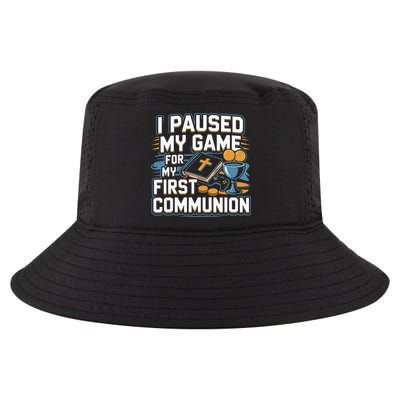 My First Communion Video Game Controller Gift Cool Comfort Performance Bucket Hat