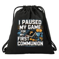My First Communion Video Game Controller Gift Drawstring Bag