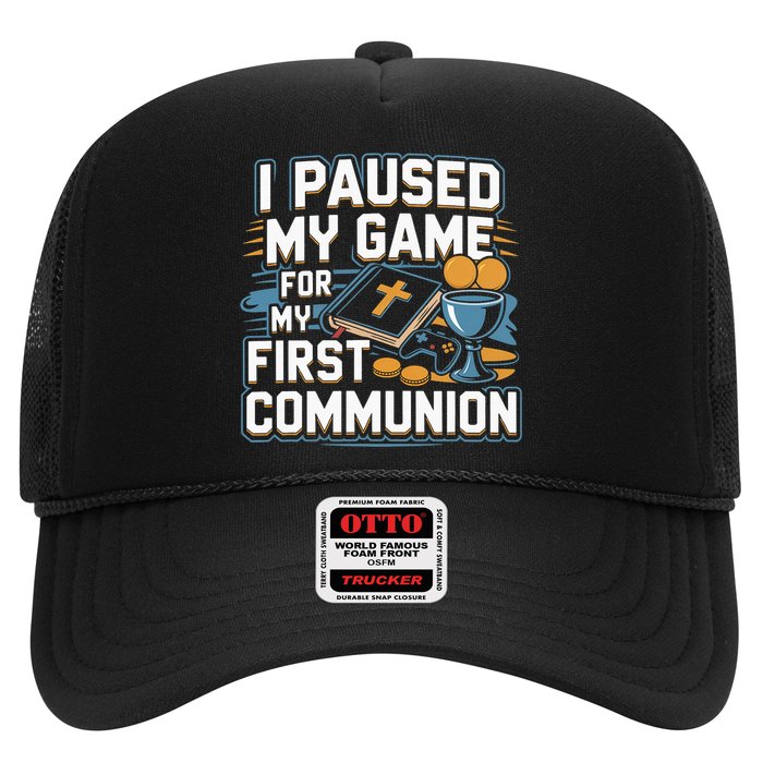 My First Communion Video Game Controller Gift Trucker Hat