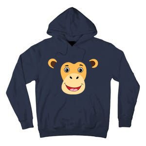 Monkey Face Costume Cute Easy Animal Halloween Gift Tall Hoodie