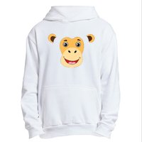 Monkey Face Costume Cute Easy Animal Halloween Gift Urban Pullover Hoodie