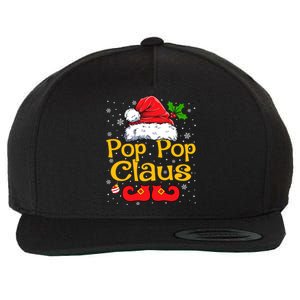 Matching Family Christmas Santa Hat Xmas Pop Pop Claus Gift Wool Snapback Cap