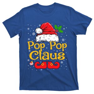 Matching Family Christmas Santa Hat Xmas Pop Pop Claus Gift T-Shirt