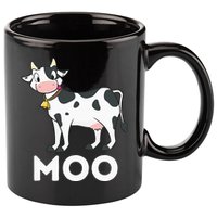 Moo Funny Cow Lover Famer Cattle Ranch Dairy Farming 11oz C Handle Ceramic Mug