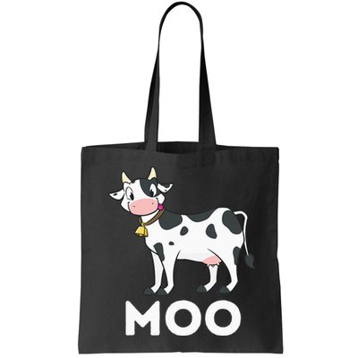 Moo Funny Cow Lover Famer Cattle Ranch Dairy Farming Bag