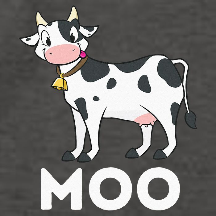 Moo Funny Cow Lover Famer Cattle Ranch Dairy Farming Vector Backpack