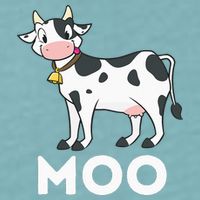 Moo Funny Cow Lover Famer Cattle Ranch Dairy Farming Sueded Cloud Jersey T-Shirt