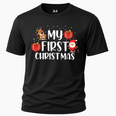 My First Christmas Sweater Performance Shirt