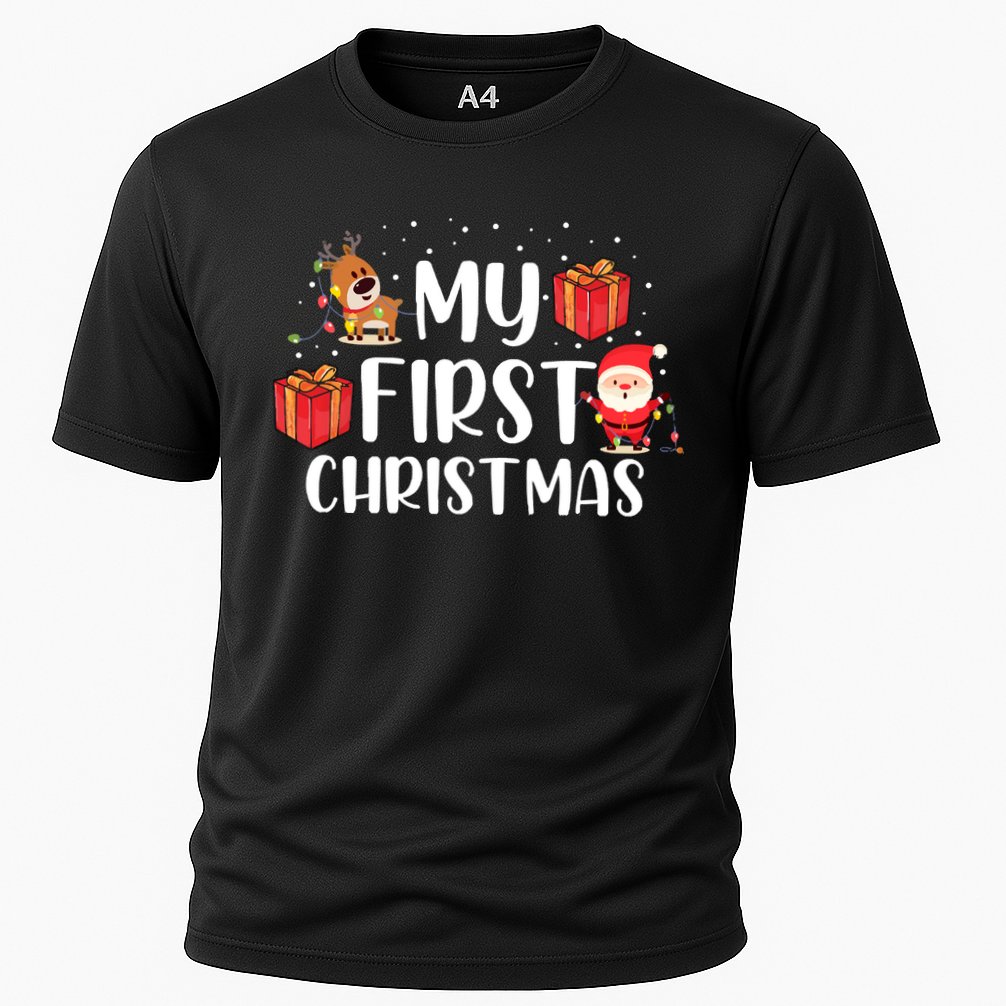 My First Christmas Sweater Performance Shirt