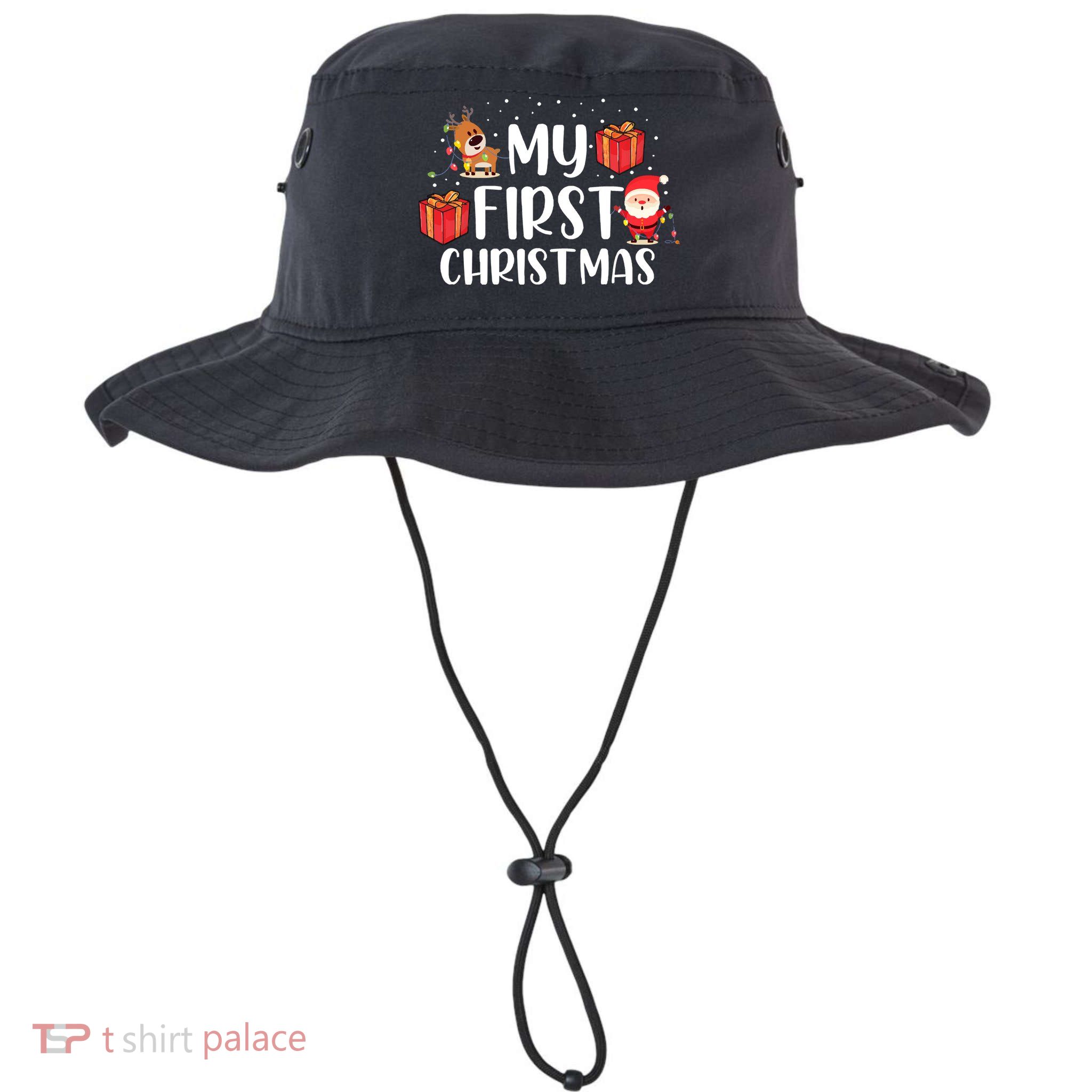 My First Christmas Sweater Bucket Hat