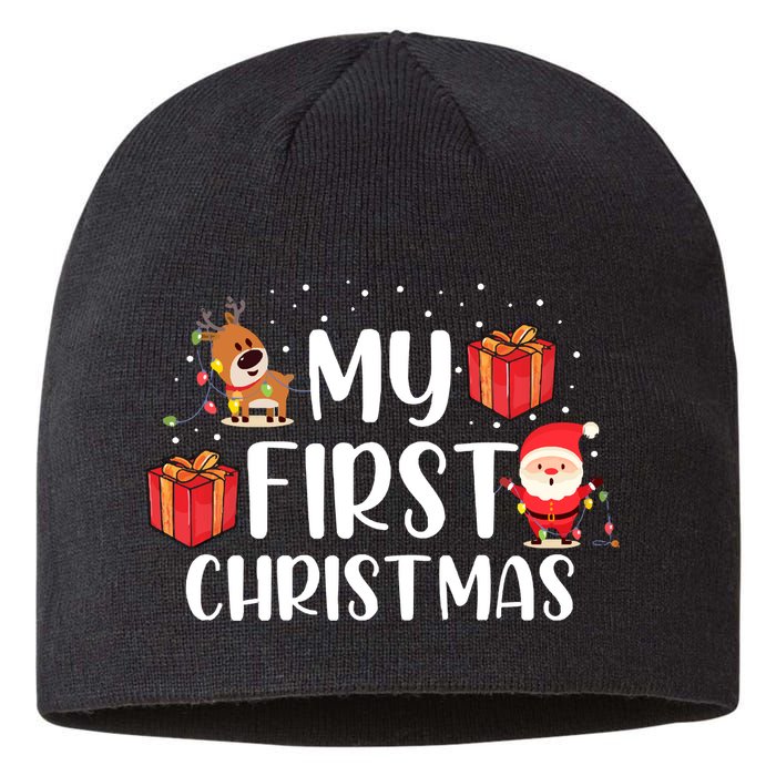 My First Christmas Sweater Sustainable Beanie