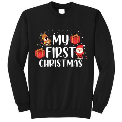 My First Christmas Sweater Tall Sweatshirt
