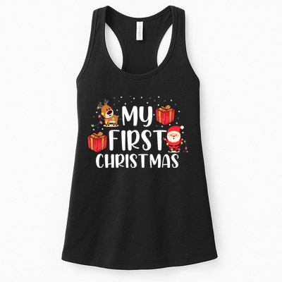 My First Christmas Sweater Womens Tank Top