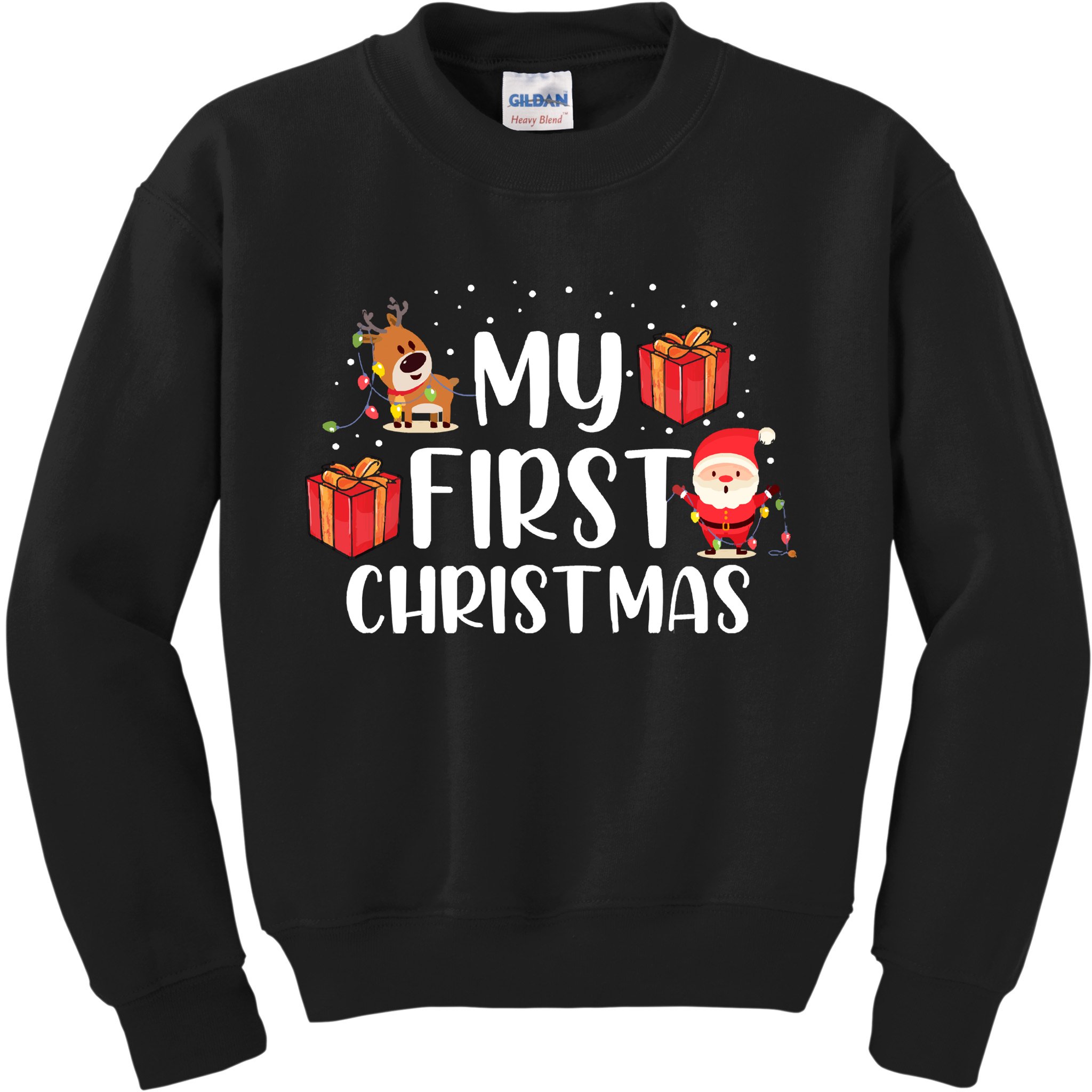 My First Christmas Sweater Kids Sweatshirt