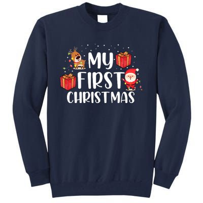 My First Christmas Sweater Tall Sweatshirt