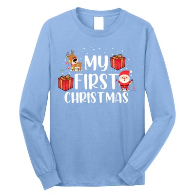 My First Christmas Sweater Long Sleeve Shirt