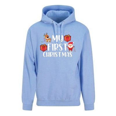 My First Christmas Sweater Unisex Surf Hoodie