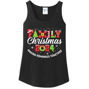 Matching Family Christmas 2024 Outfit Xmas Squad Santa Gift Ladies Essential Tank