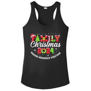 Matching Family Christmas 2024 Outfit Xmas Squad Santa Gift Ladies PosiCharge Competitor Racerback Tank