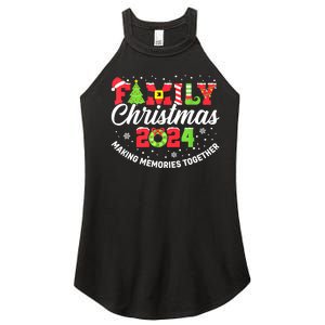 Matching Family Christmas 2024 Outfit Xmas Squad Santa Gift Women's Perfect Tri Rocker Tank