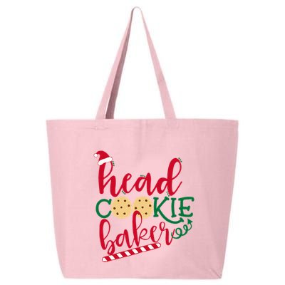 Matching Family Christmas Baking Head Cookie Baker 25L Jumbo Tote