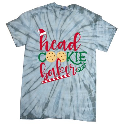 Matching Family Christmas Baking Head Cookie Baker Tie-Dye T-Shirt