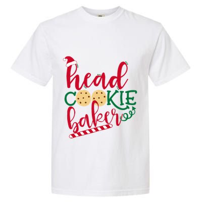 Matching Family Christmas Baking Head Cookie Baker Garment-Dyed Heavyweight T-Shirt