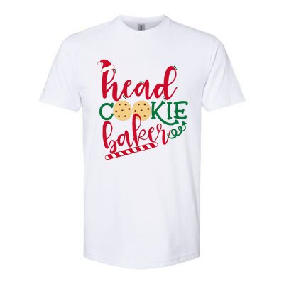 Matching Family Christmas Baking Head Cookie Baker Softstyle CVC T-Shirt