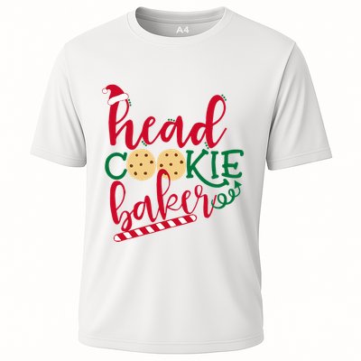 Matching Family Christmas Baking Head Cookie Baker Performance Shirt