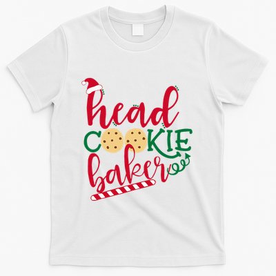 Matching Family Christmas Baking Head Cookie Baker T-Shirt