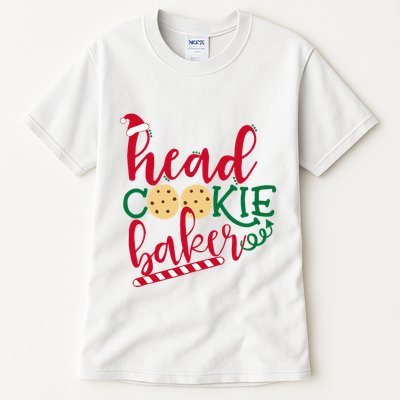 Matching Family Christmas Baking Head Cookie Baker Tall T-Shirt