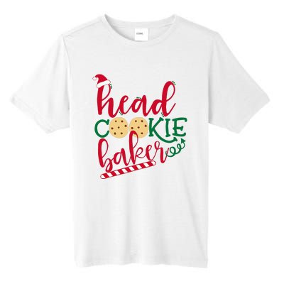 Matching Family Christmas Baking Head Cookie Baker Tall Fusion ChromaSoft Performance T-Shirt