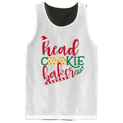 Matching Family Christmas Baking Head Cookie Baker Mesh Reversible Basketball Jersey Tank