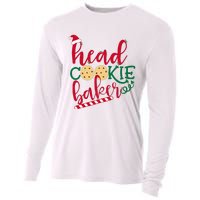 Matching Family Christmas Baking Head Cookie Baker Cooling Performance Long Sleeve Crew