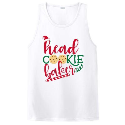 Matching Family Christmas Baking Head Cookie Baker PosiCharge Competitor Tank