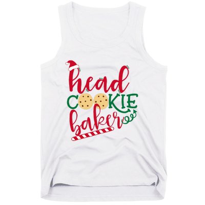 Matching Family Christmas Baking Head Cookie Baker Tank Top