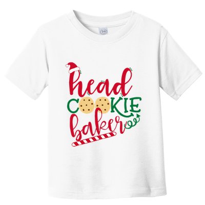Matching Family Christmas Baking Head Cookie Baker Toddler T-Shirt