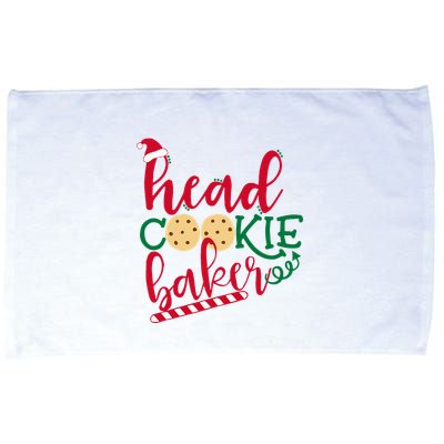 Matching Family Christmas Baking Head Cookie Baker Microfiber Hand Towel