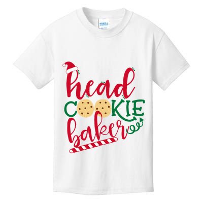 Matching Family Christmas Baking Head Cookie Baker Kids T-Shirt