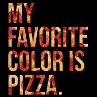 My Favorite Color Is Pizza Apron