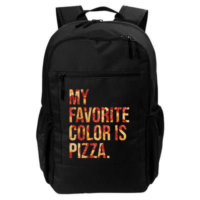 My Favorite Color Is Pizza Backpack