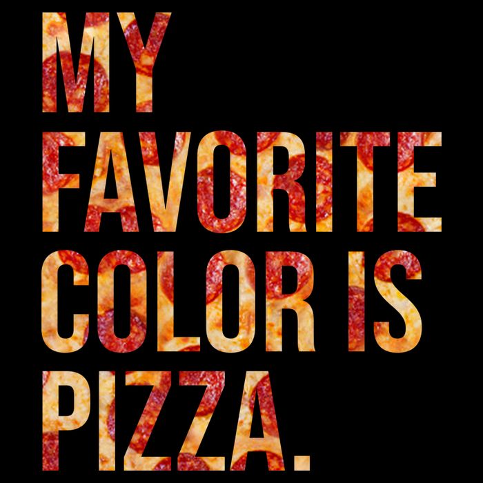 My Favorite Color Is Pizza Backpack