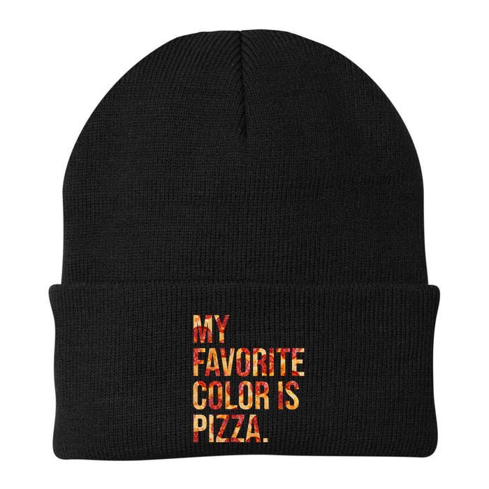 My Favorite Color Is Pizza Beanie