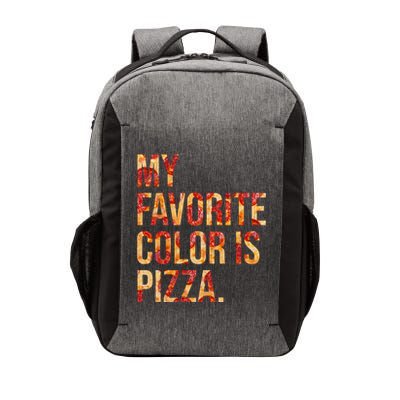 My Favorite Color Is Pizza Vector Backpack