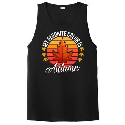 My Favorite Color Is Autumn PosiCharge Competitor Tank